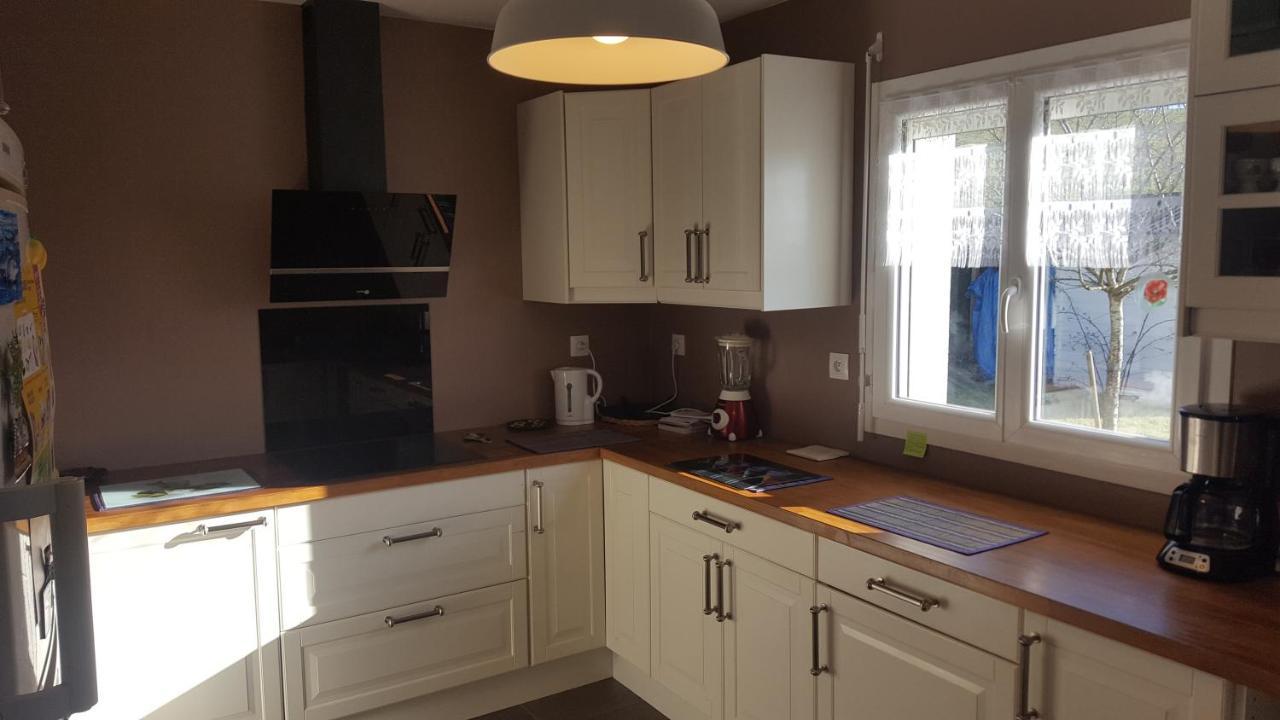 2 Vraies Chambres Privees Au Calme Dans Villa De Campagne Plain-Pied 105M2 Avec Piscine A Montfaucon Montfaucon  Εξωτερικό φωτογραφία