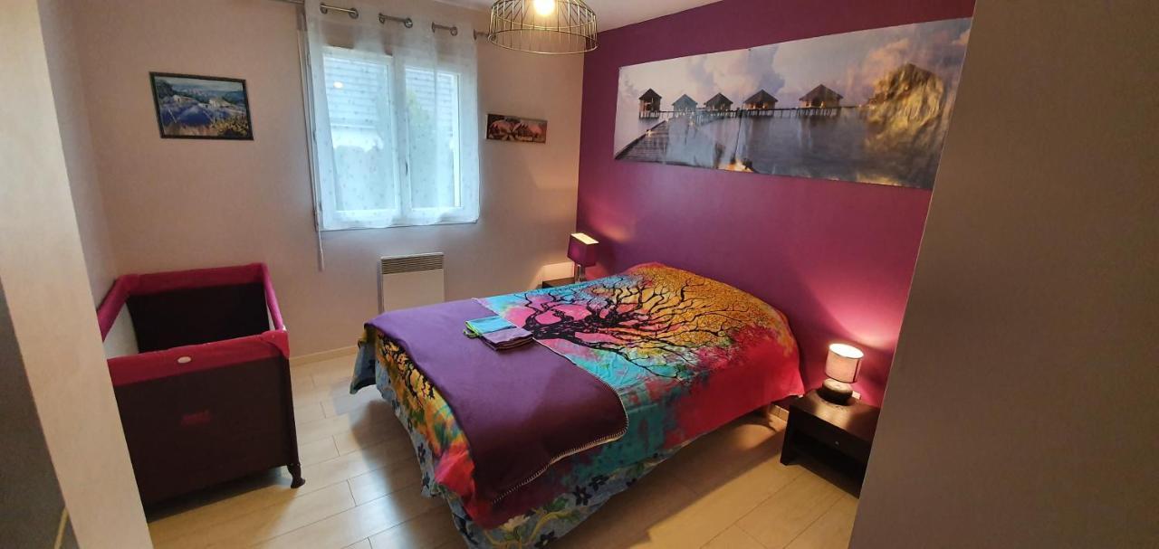 2 Vraies Chambres Privees Au Calme Dans Villa De Campagne Plain-Pied 105M2 Avec Piscine A Montfaucon Montfaucon  Εξωτερικό φωτογραφία
